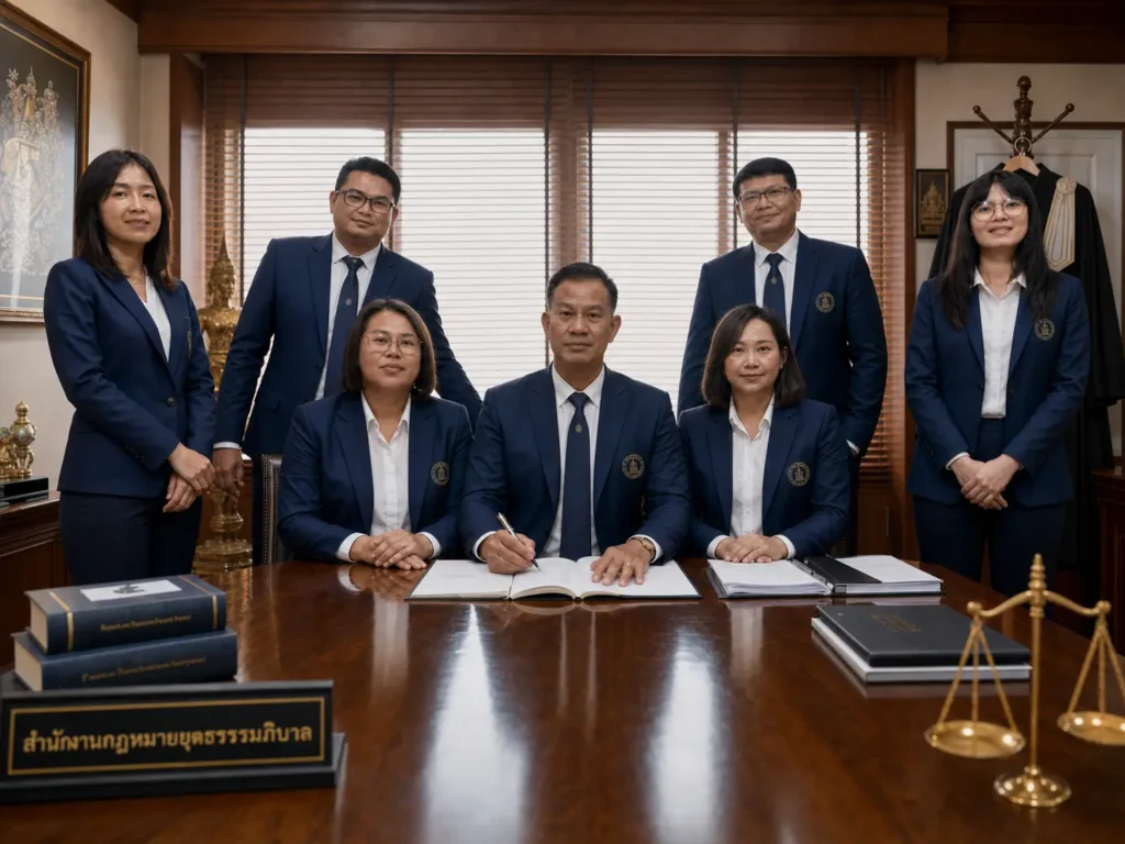 ทีมทนายความ บริษัท สำนักงานกฎหมายยุติธรรมภิบาล จำกัด