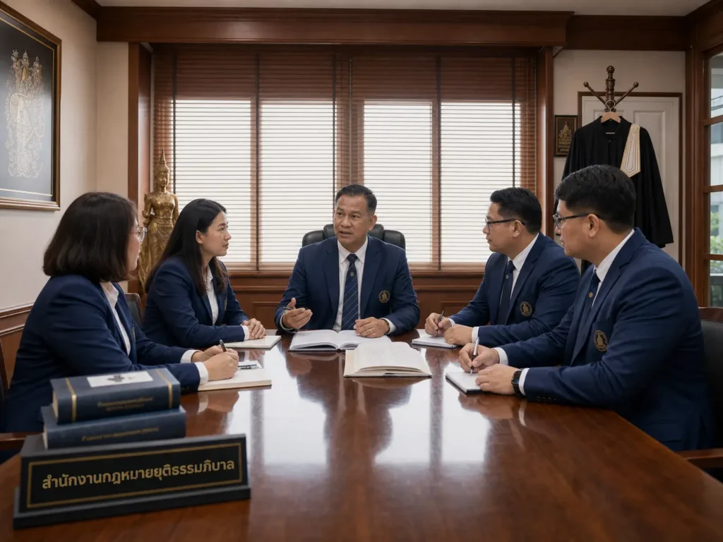 ทีมทนายความ บริษัท สำนักงานกฎหมายยุติธรรมภิบาล จำกัด